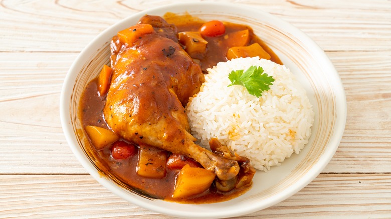 Rice with Stew